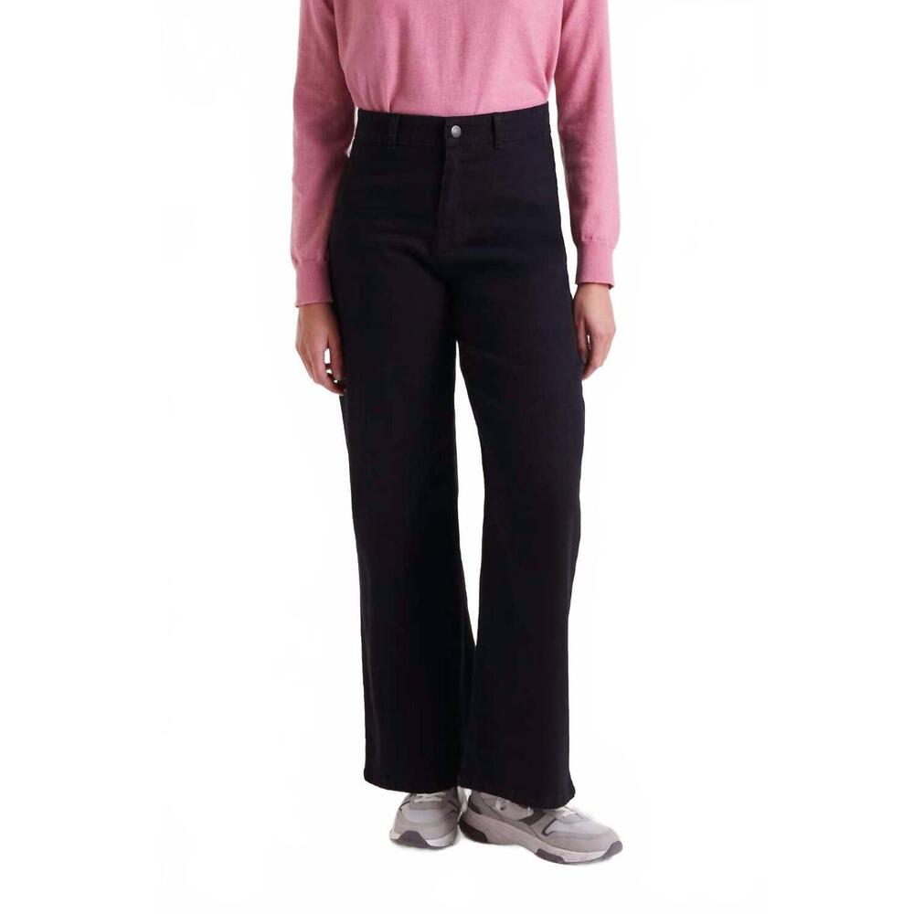 NEW COMPANIA FANTASTICA strawberry patch pocket denim jeans in black